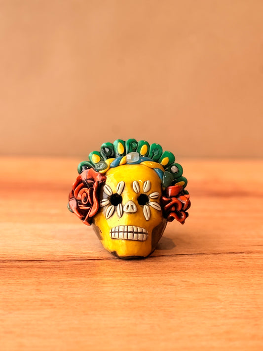 Sonido de la muerte barro decorado