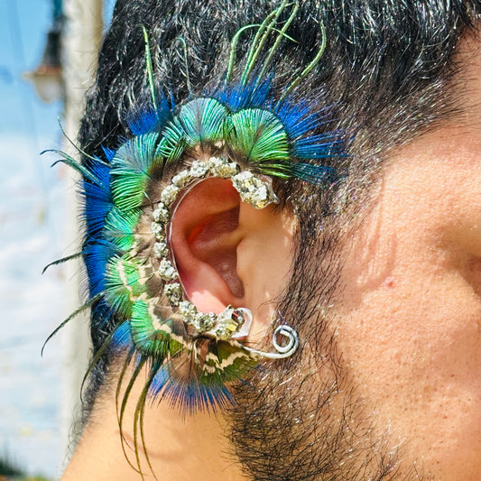 Copilli plumas y pirita