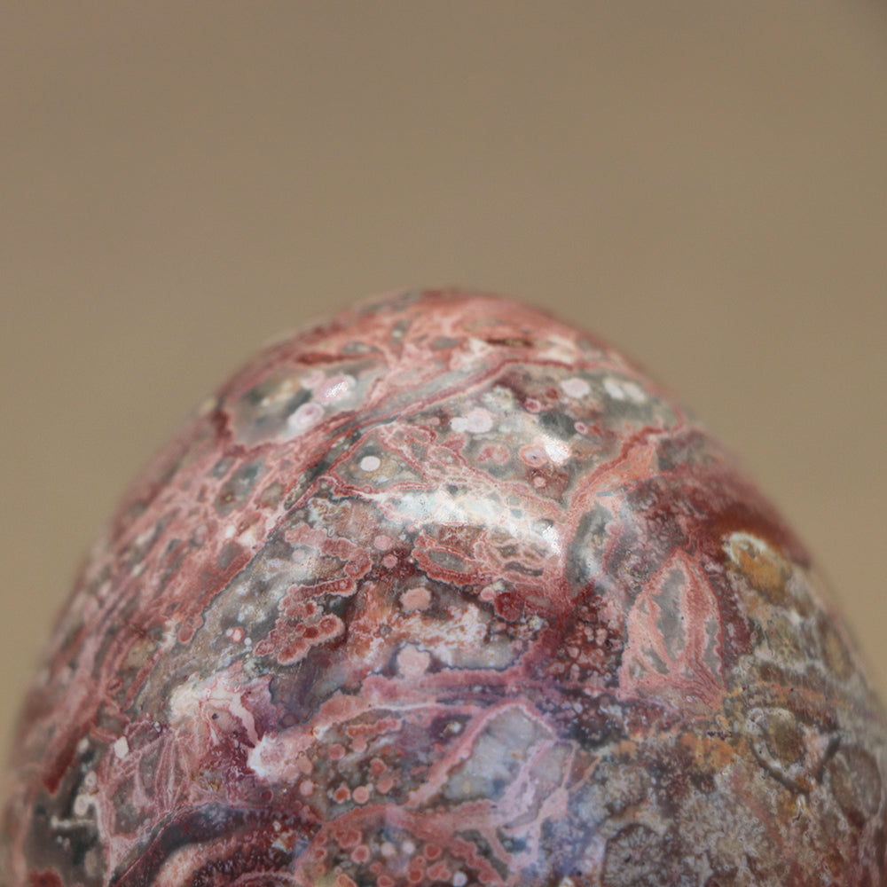 Huevos de Calcedonia de 8cm No.1