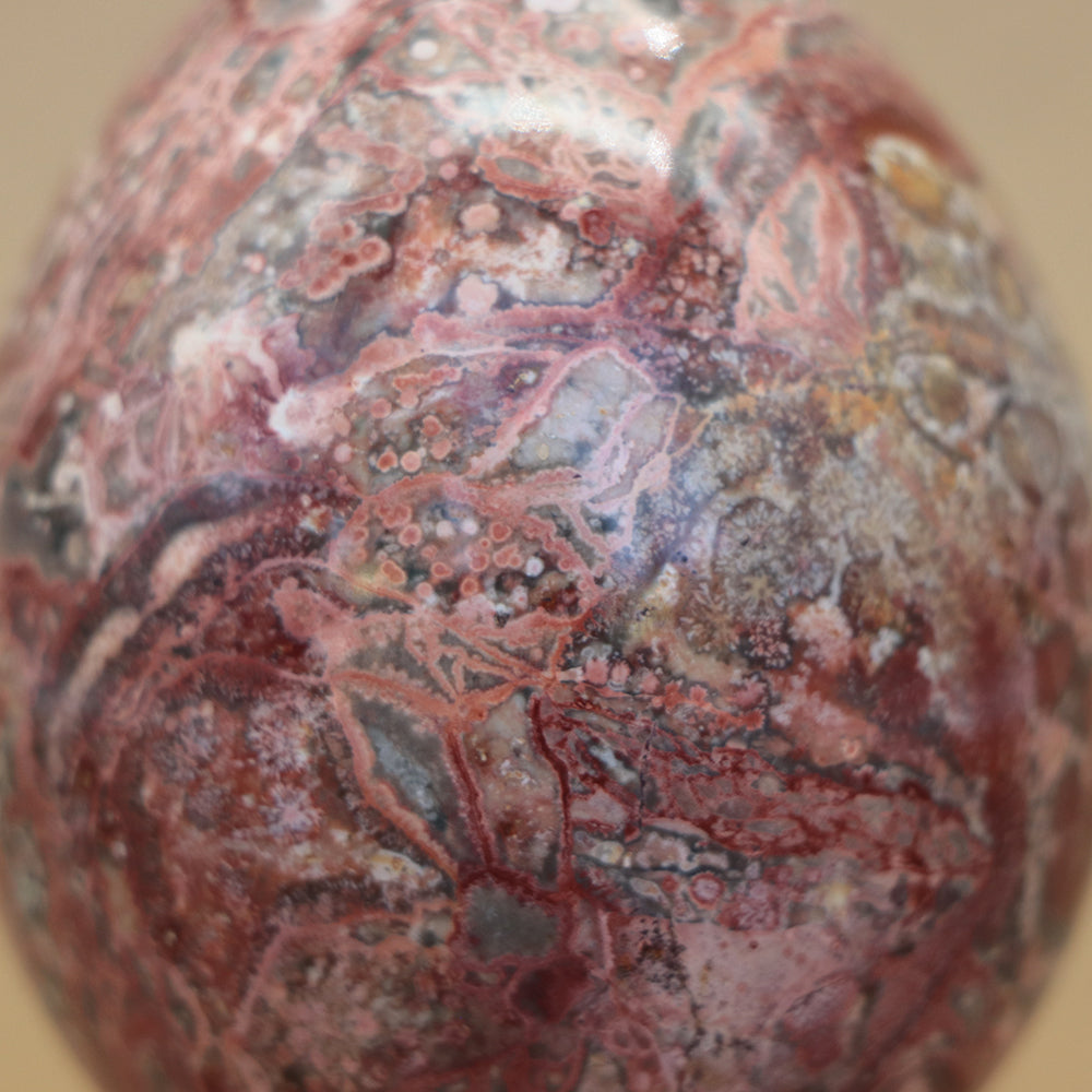 Huevos de Calcedonia de 8cm No.1