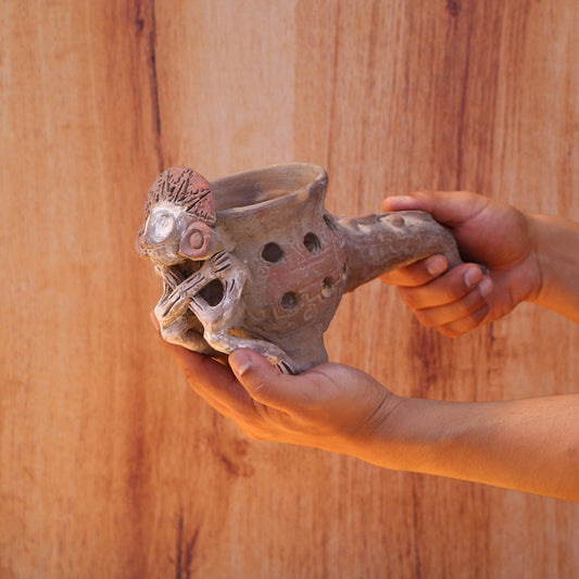 Incenciario prehispánico Mictlantecuhtli