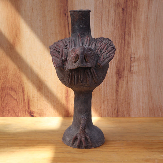 Tlapitzalli instrumento de viento Águila