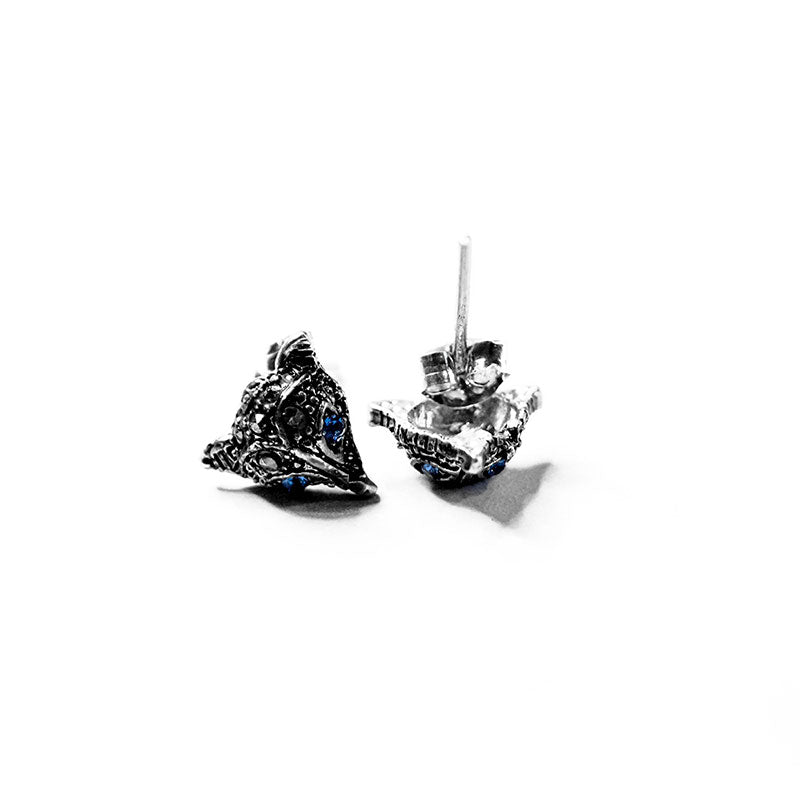 aretes cacomixtle azul