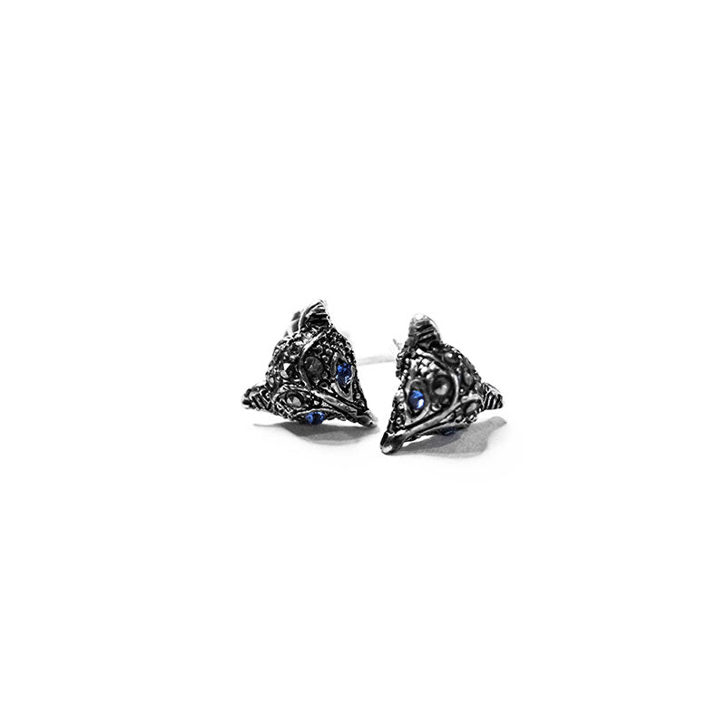 aretes cacomixtle azul