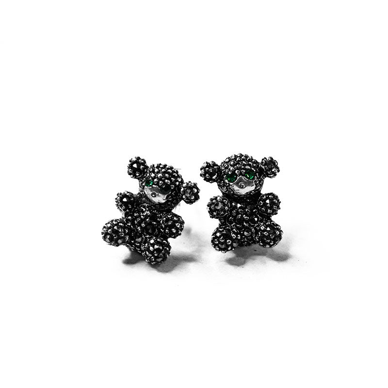 aretes oso verde