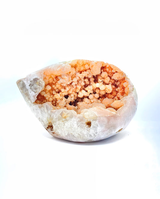 Espécimen de amatista rosa brasileña