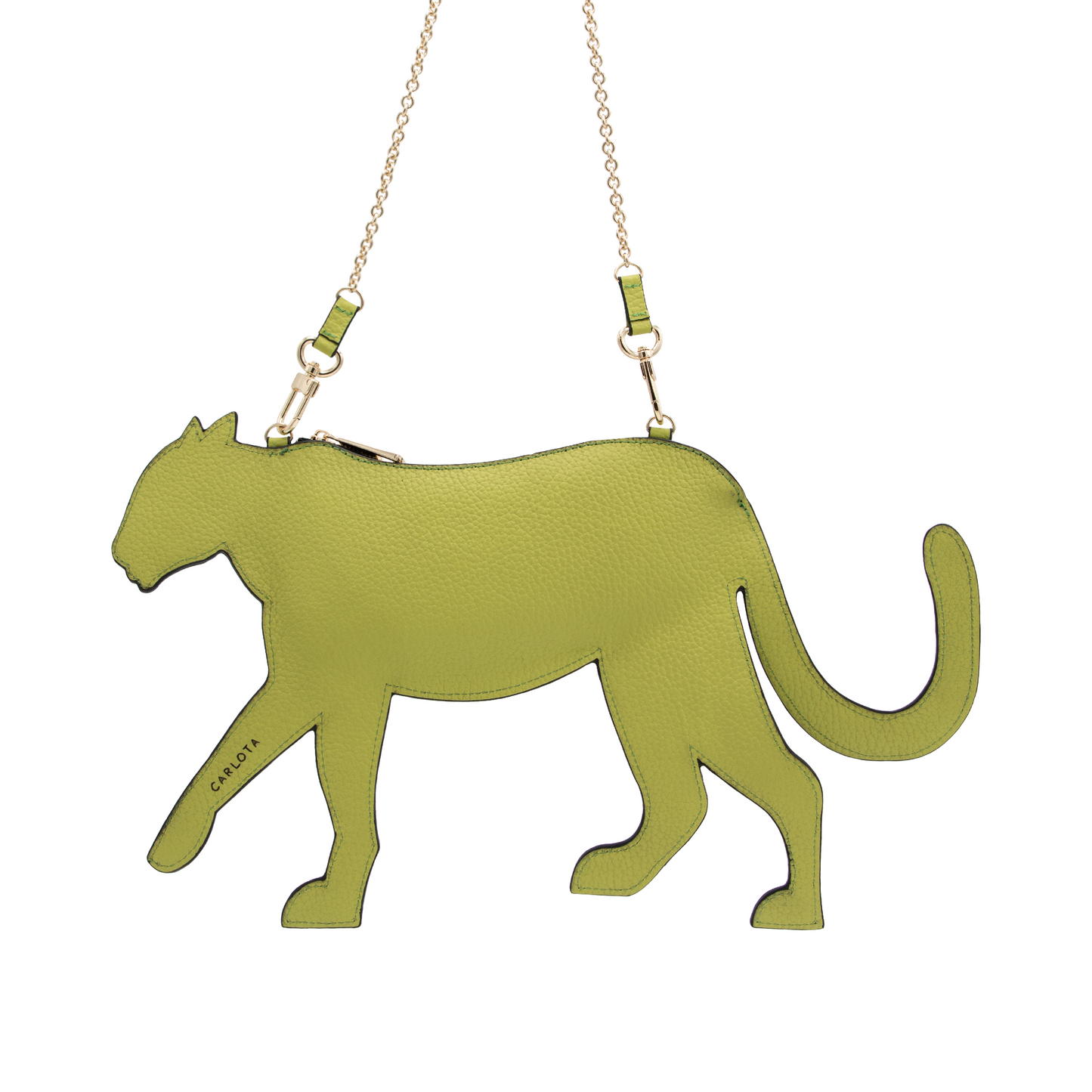 crossbody jaguar Verde limón