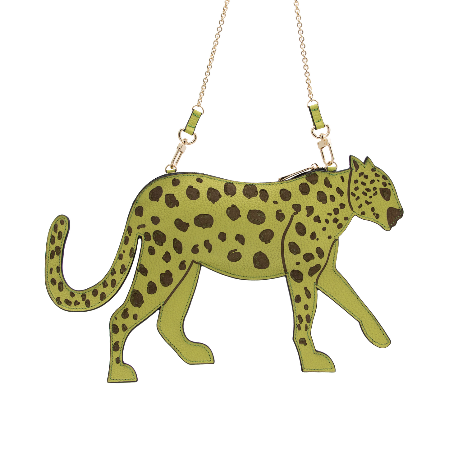 crossbody jaguar Verde limón