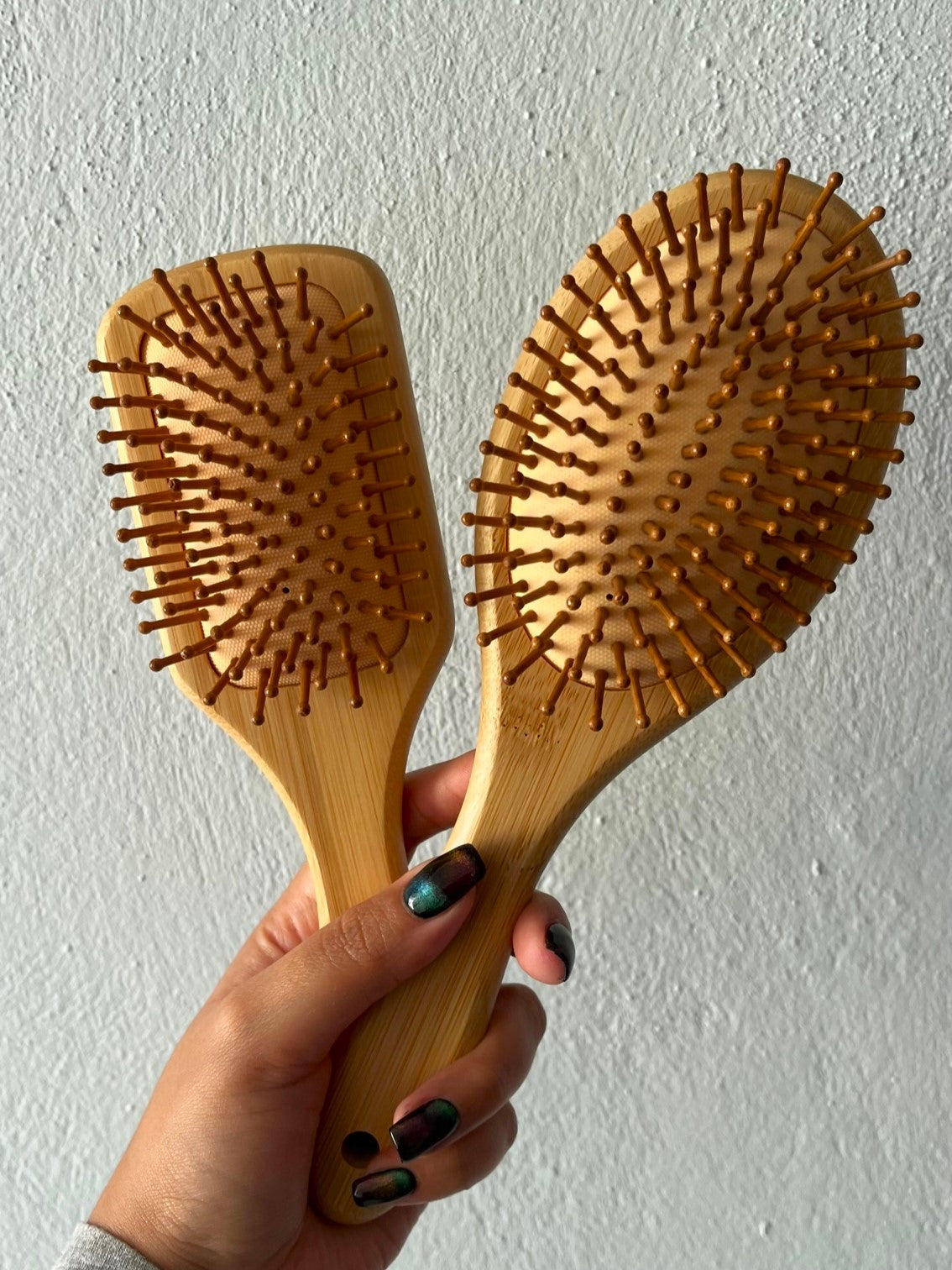 Cepillo bambú cabello chico