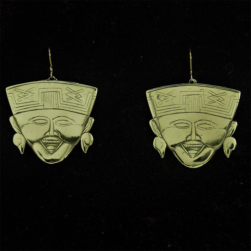 aretes caritas sonrientes