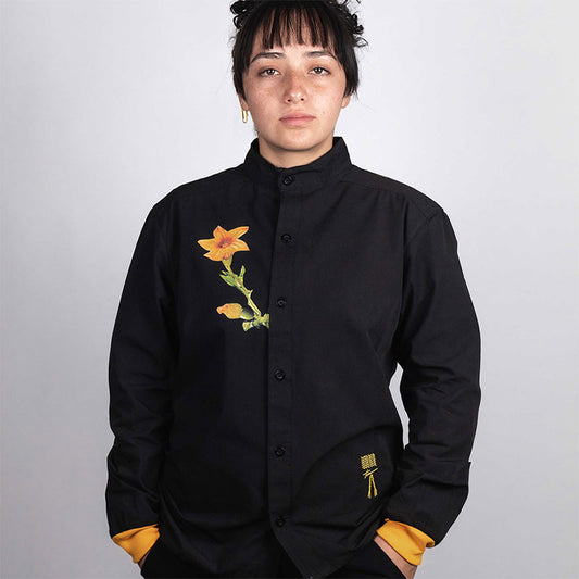 camisa flor de calabaza