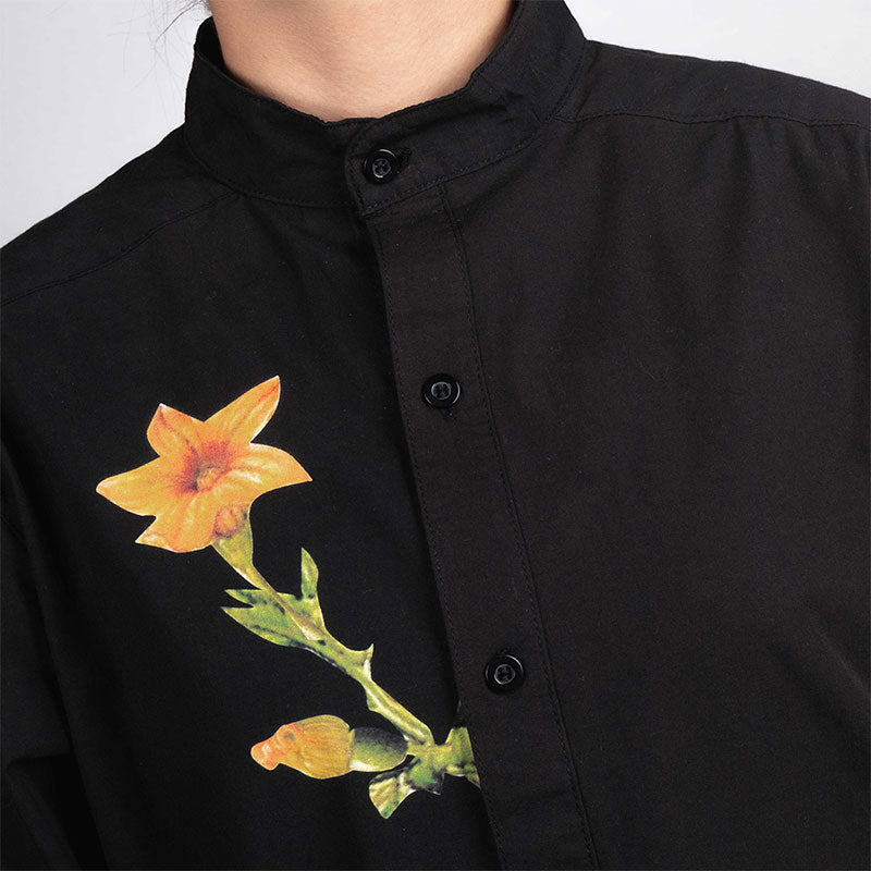 camisa flor de calabaza