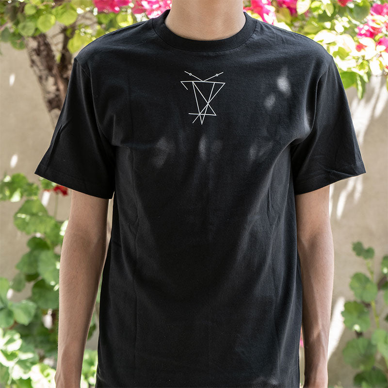 playera xamue niño 6-8 años negra
