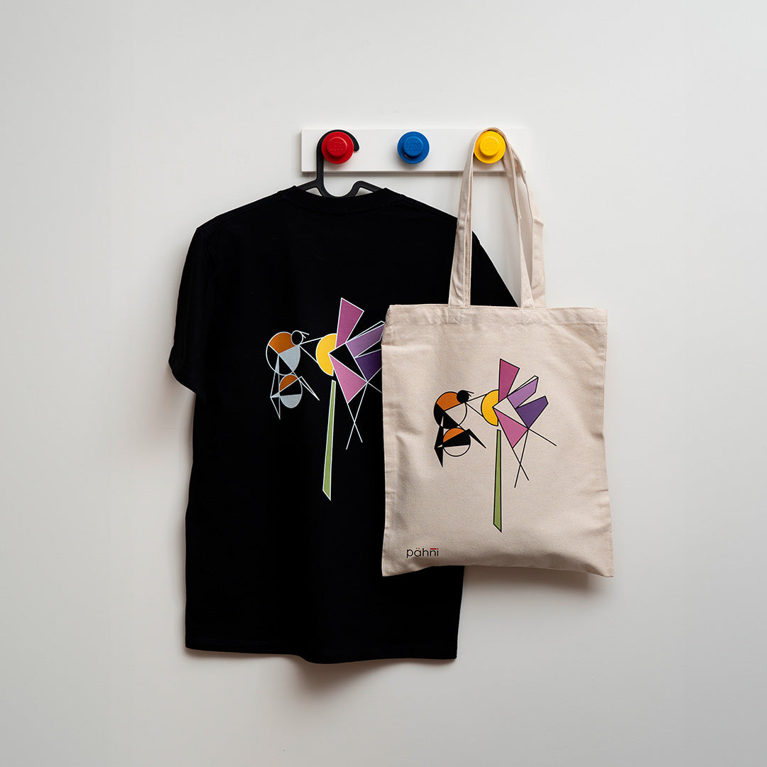 Playera abejorro negra