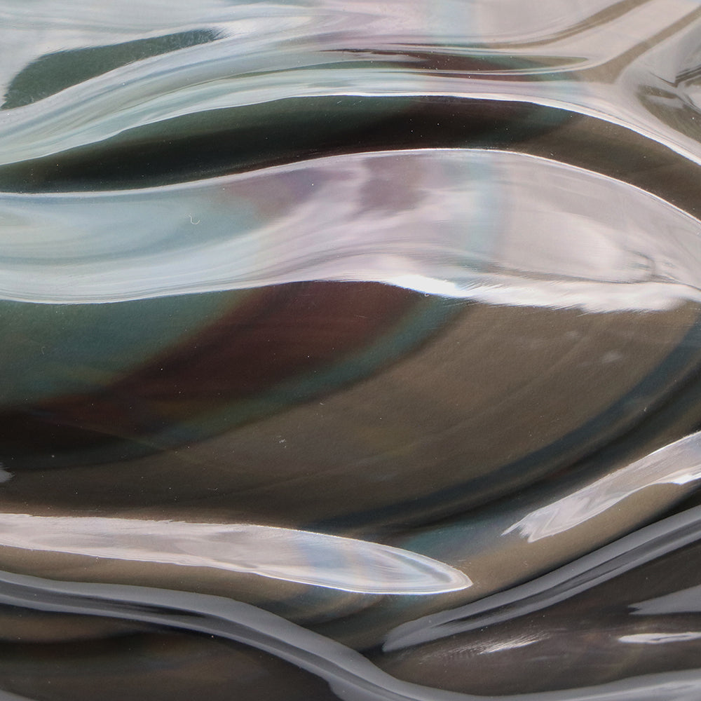 Corazón obsidiana arcoíris