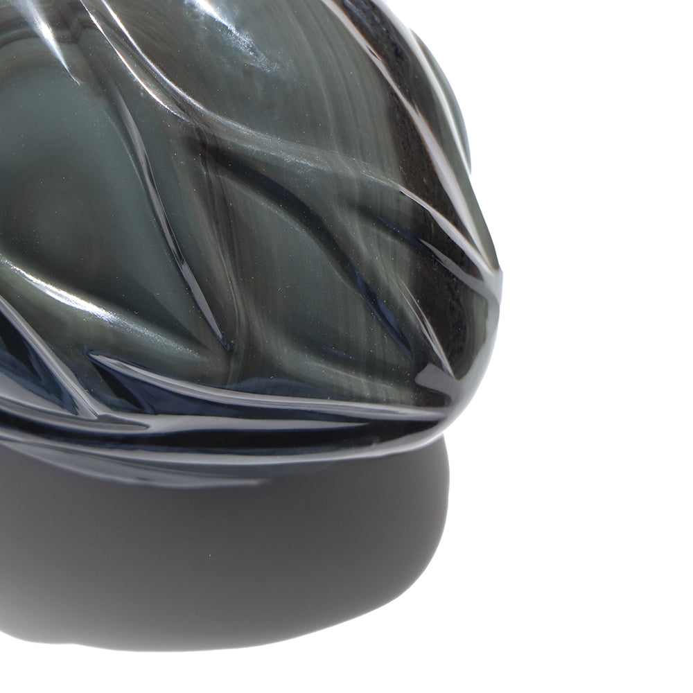 Corazón obsidiana verde 4