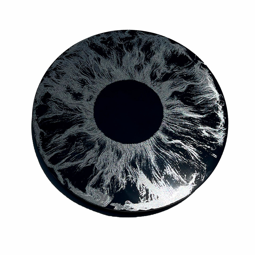 Espejo de obsidiana con iris
