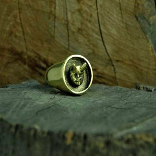 anillo diablito aro grande