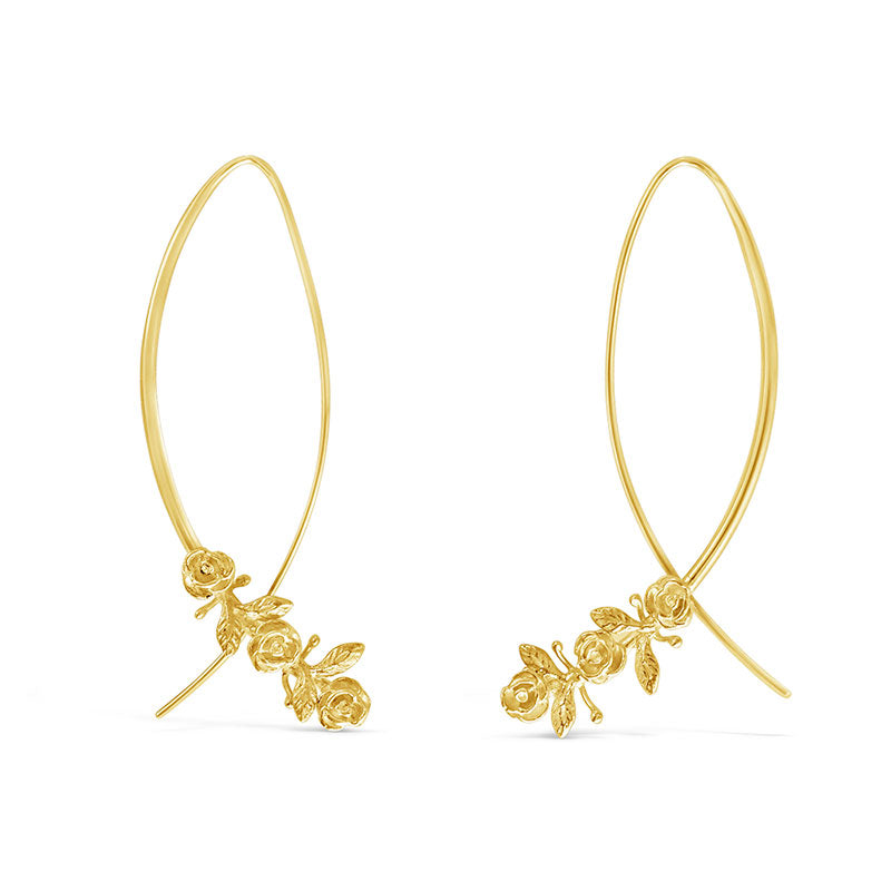aretes stella rose