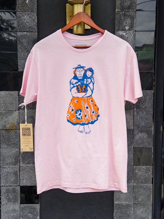 playera bóveda celeste rosa