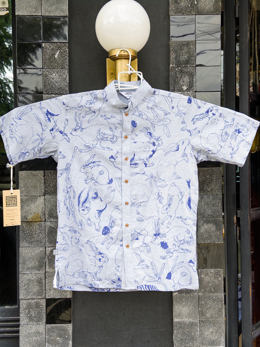 camisa fertilidad azul celeste