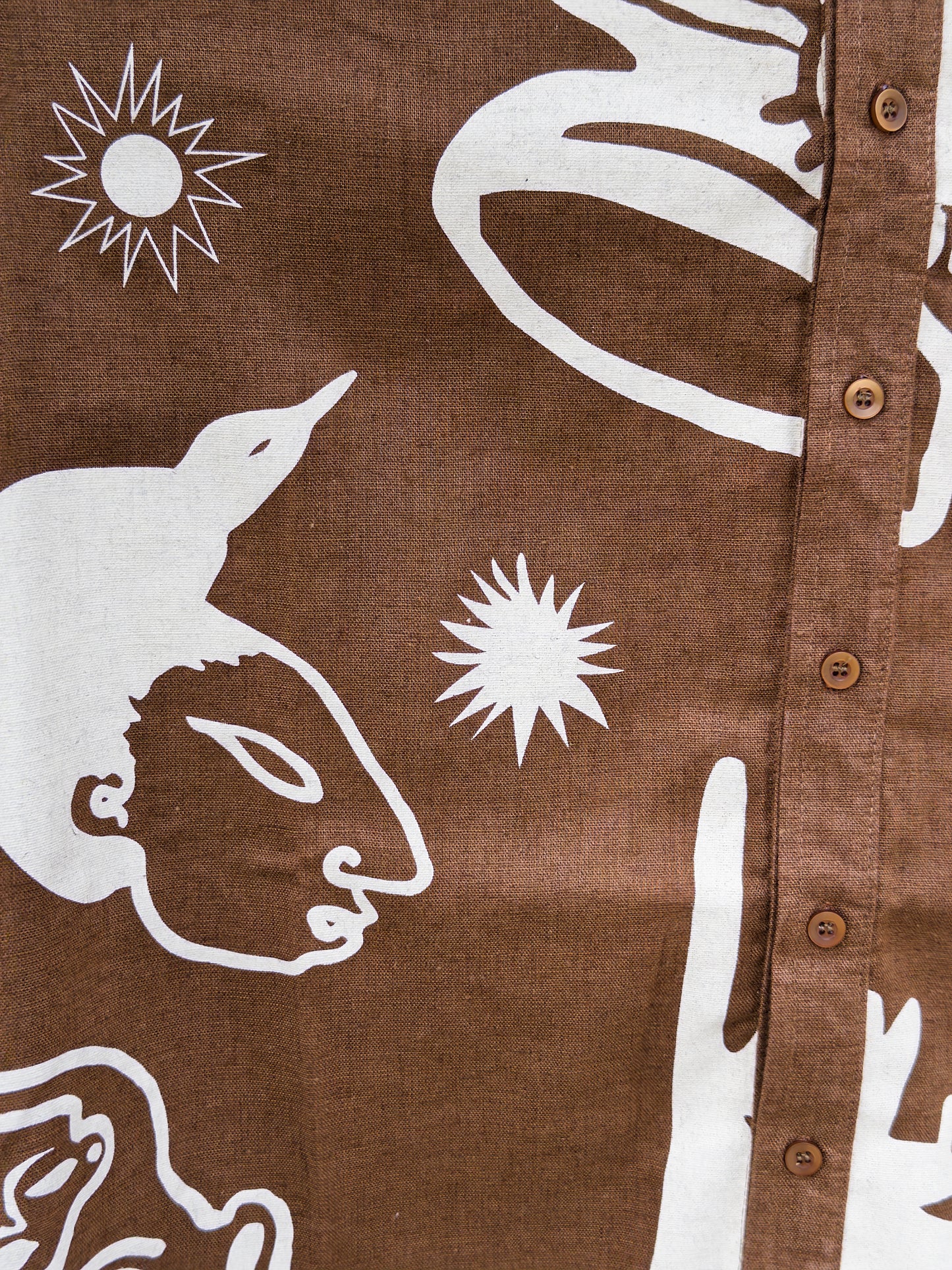 camisa sueños cafe