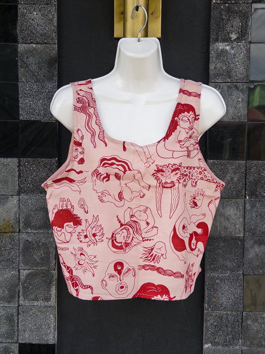 top tirantes coral abuela