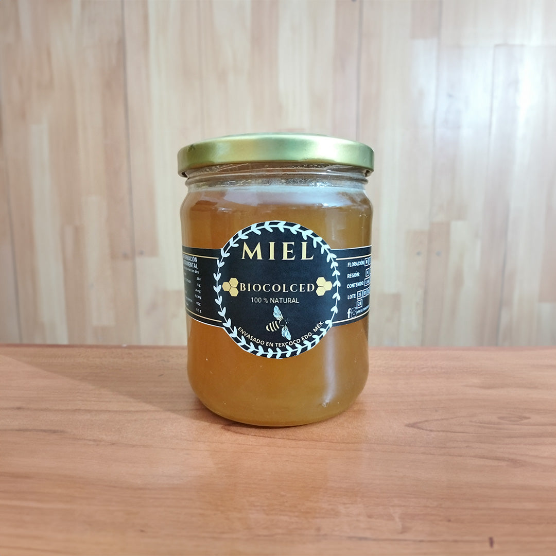 Miel multiflora región volcanes 650 gr