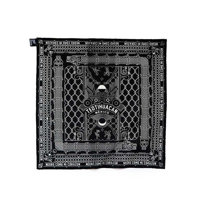 paliacate pintura mural negro