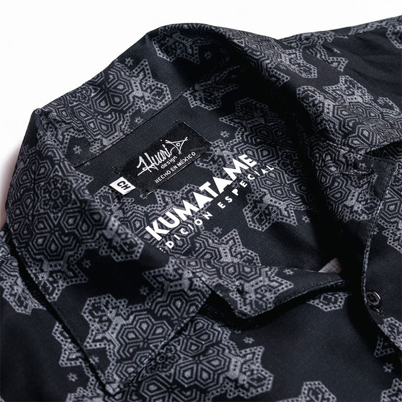 camisa kumatame negra