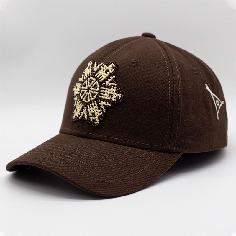 gorra curva café danza venados
