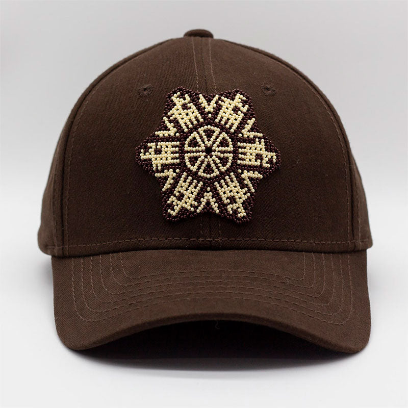 gorra curva café danza venados