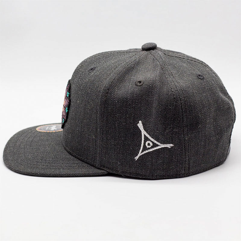 gorra infantil gris oxford estrella