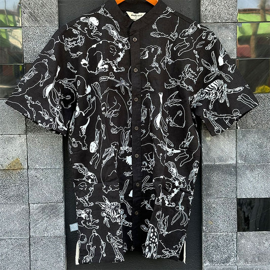 camisa fertilidad negra