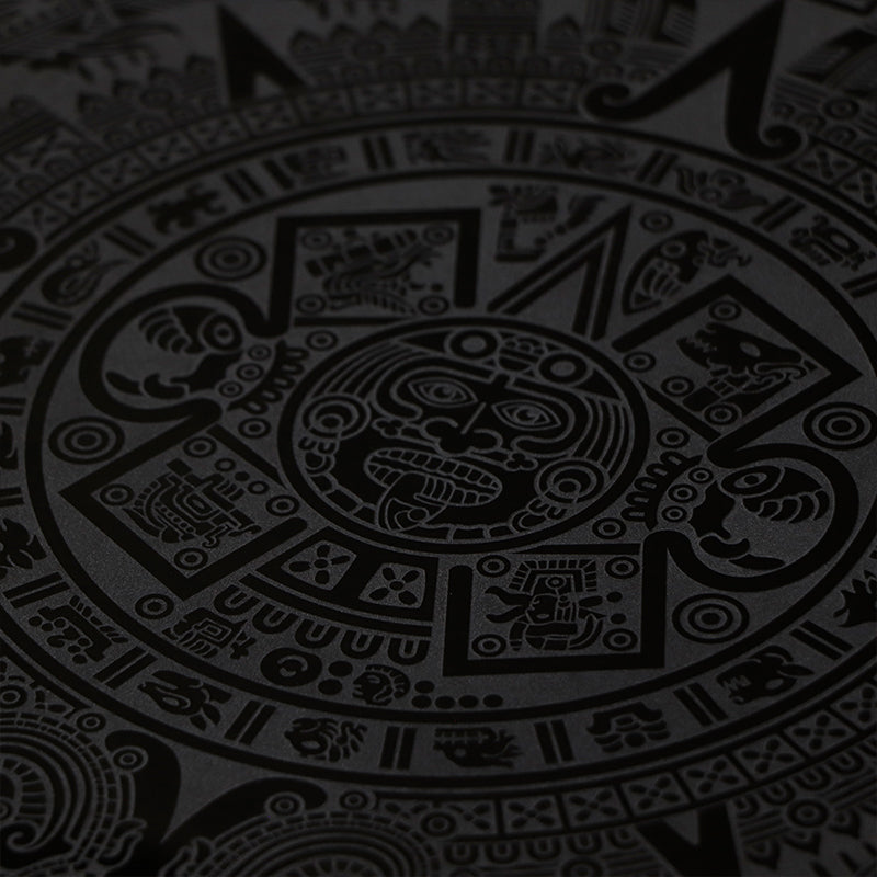 calendario azteca de obsidiana jumbo 30cm