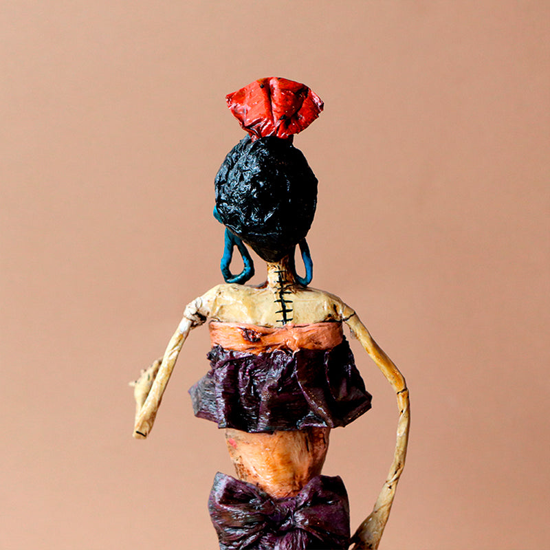 catrina con aretes