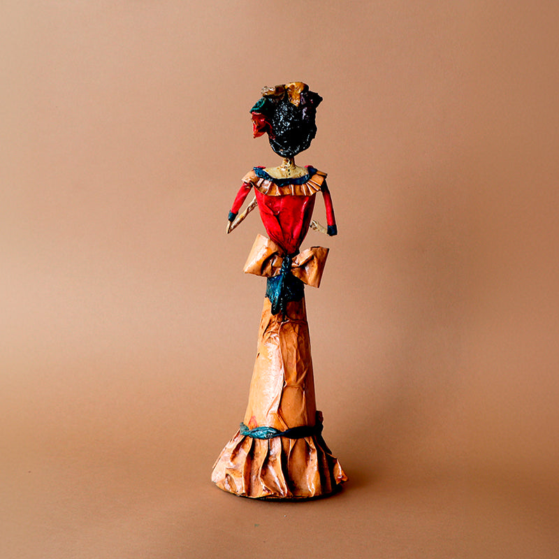 catrina con moño