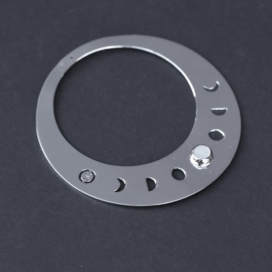 Brazalete lunación plateado