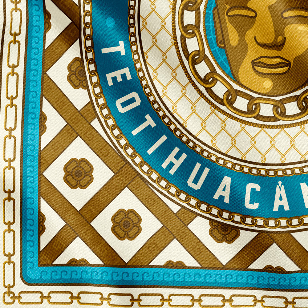 Mascada máscara teotihuacana