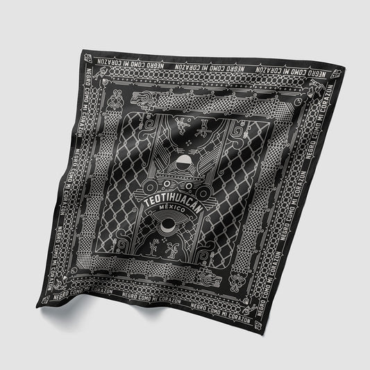 paliacate pintura mural negro