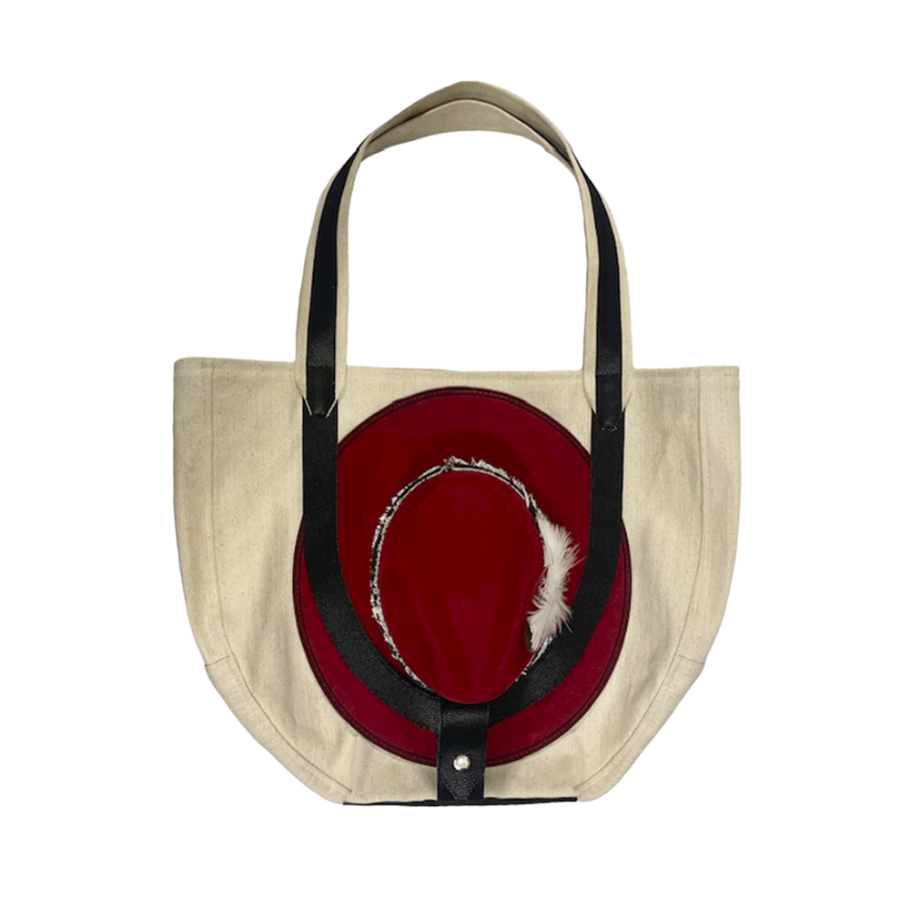 mega tote bag porta sombrero