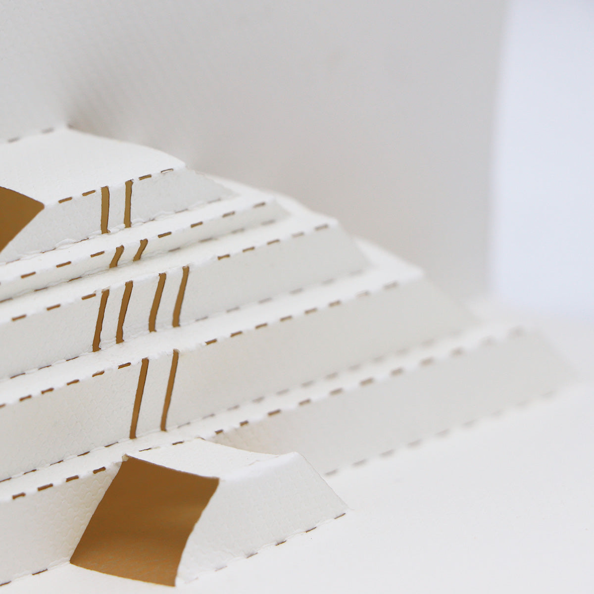 Postal 3D pirámide del sol