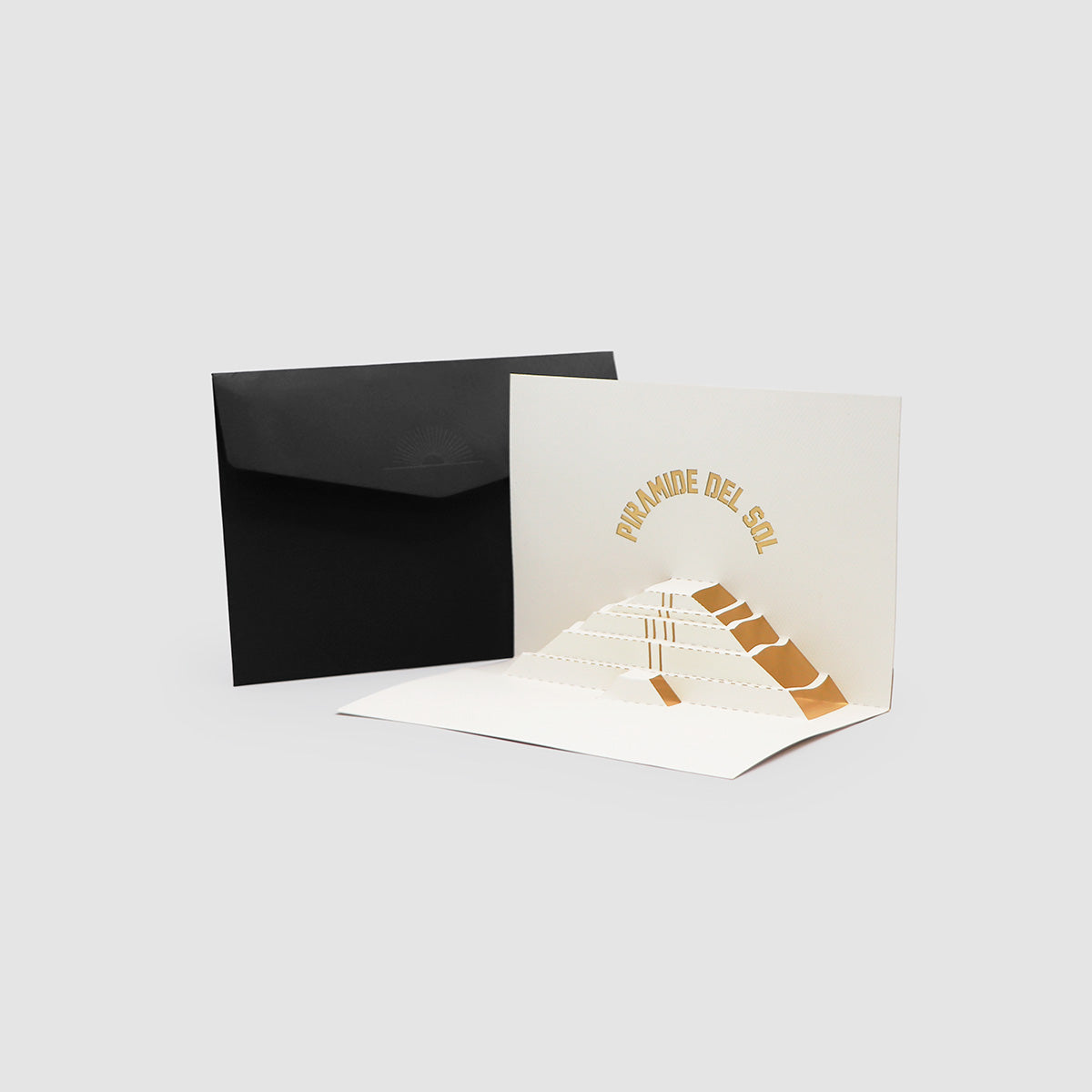 Postal 3D pirámide del sol