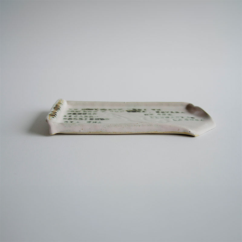 rolling tray charola José Agustín rosa