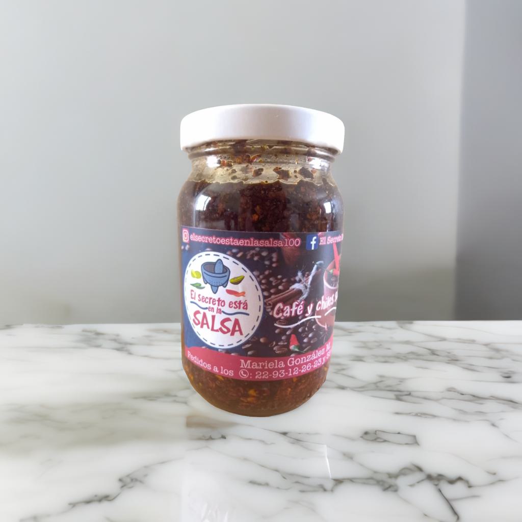 Salsa de Café y Chiles Secos