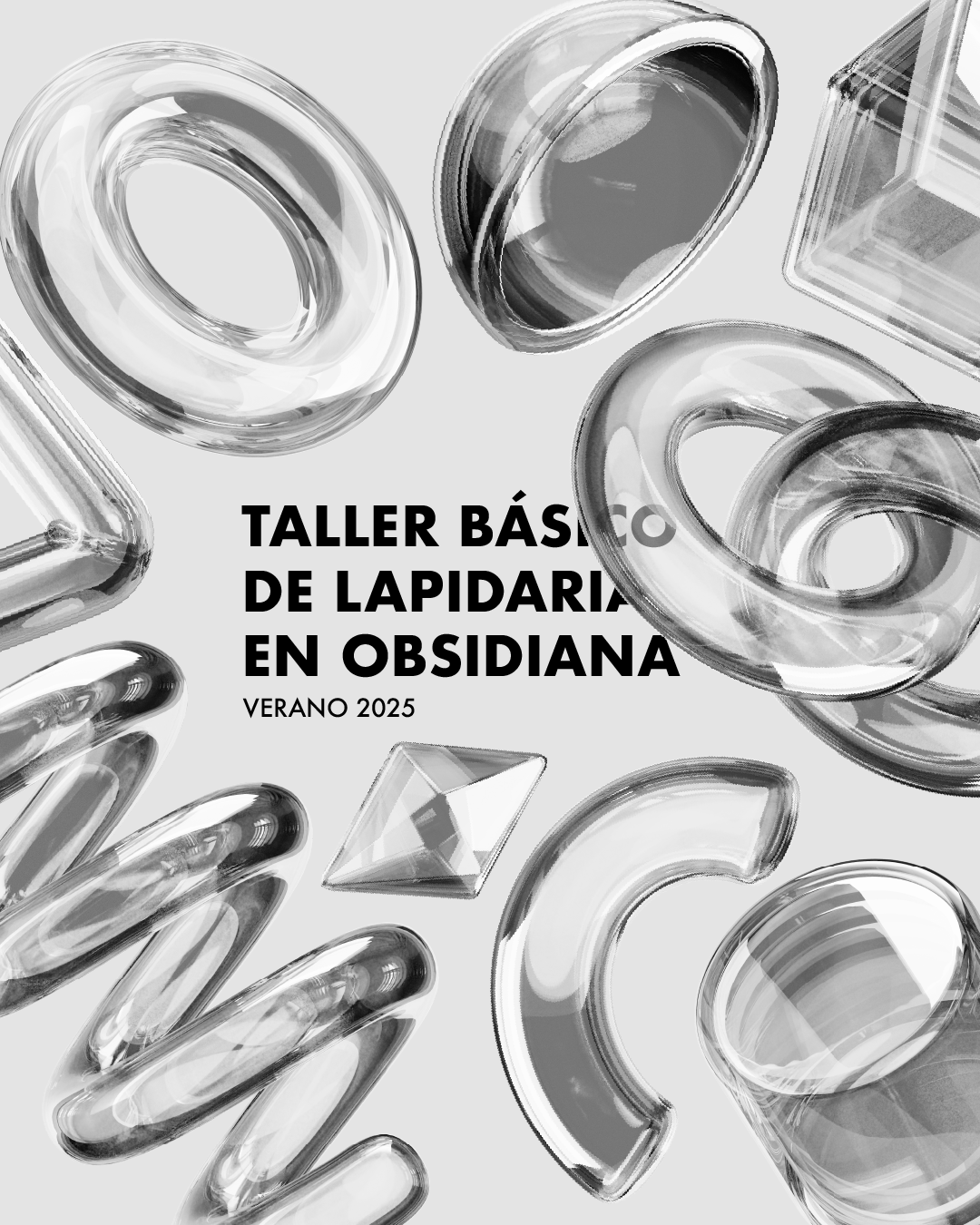 Taller básico de lapidaria en obsidiana 2025
