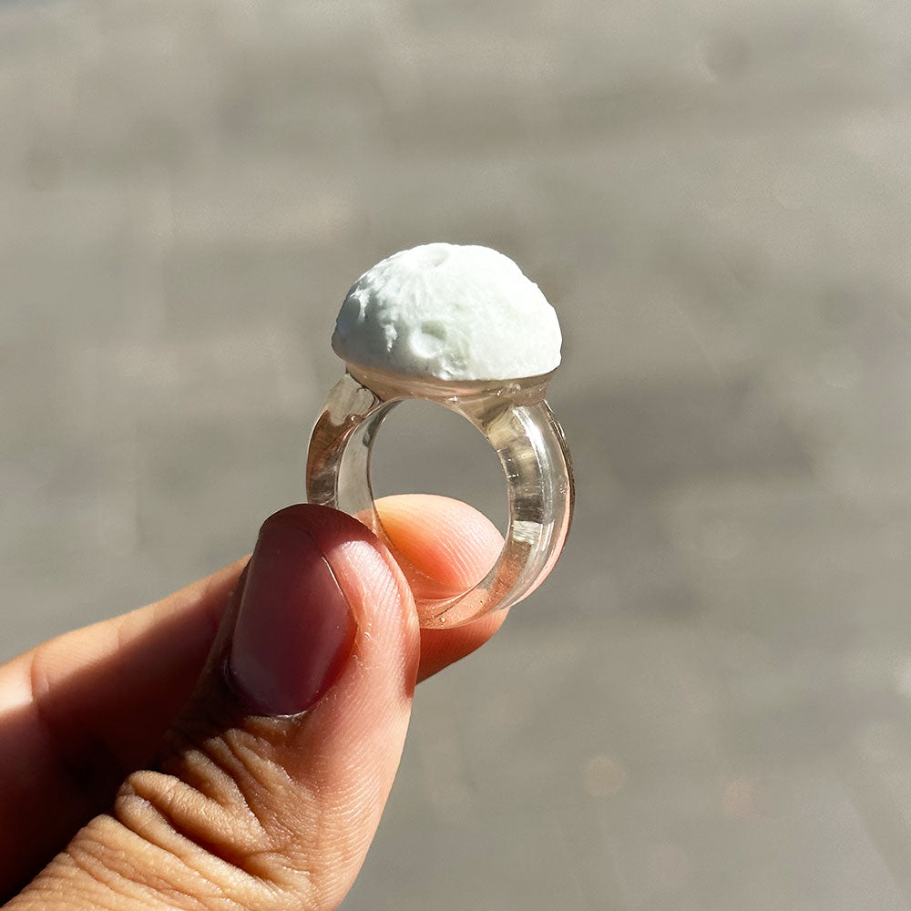 anillo luna luminosa