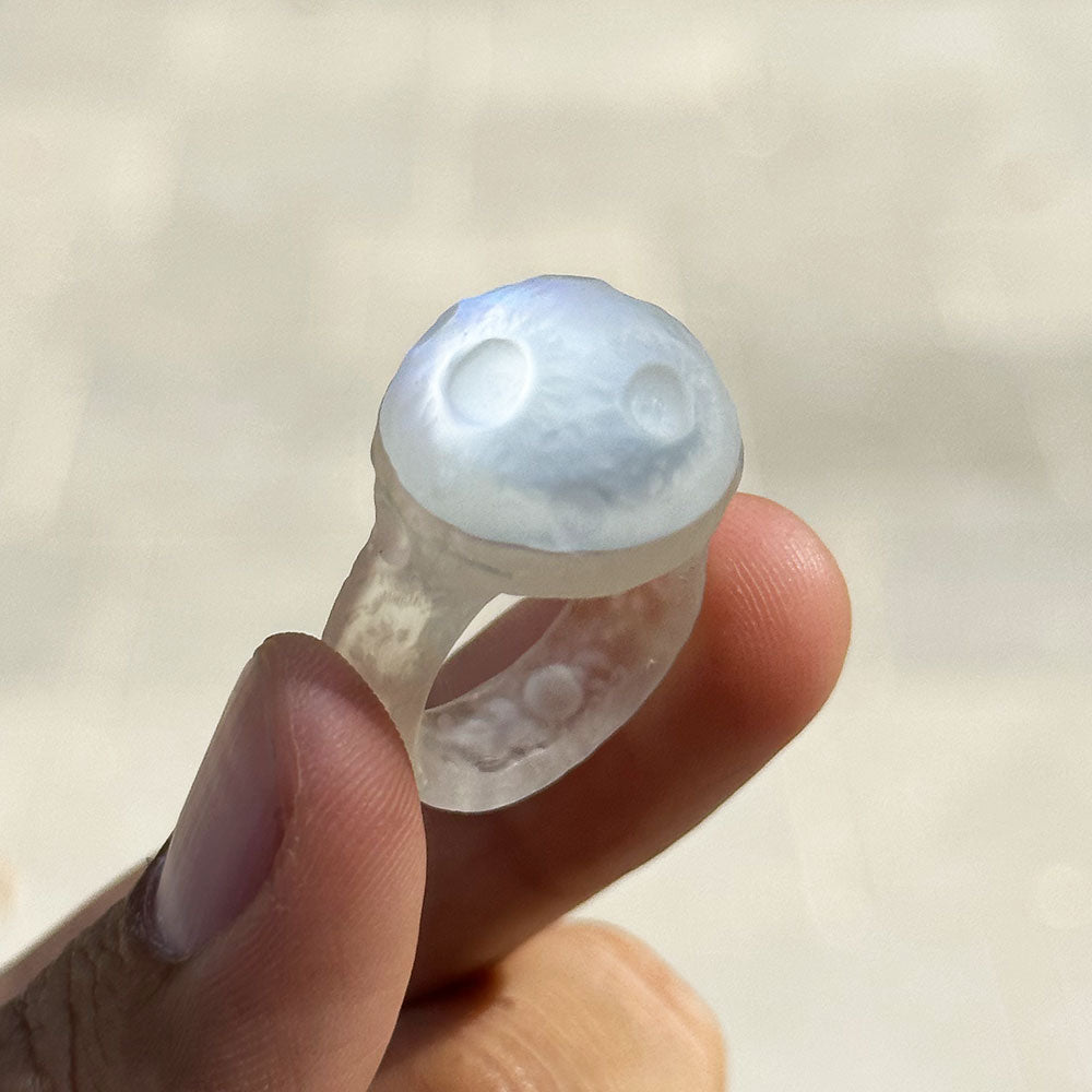 anillo luna tornasol