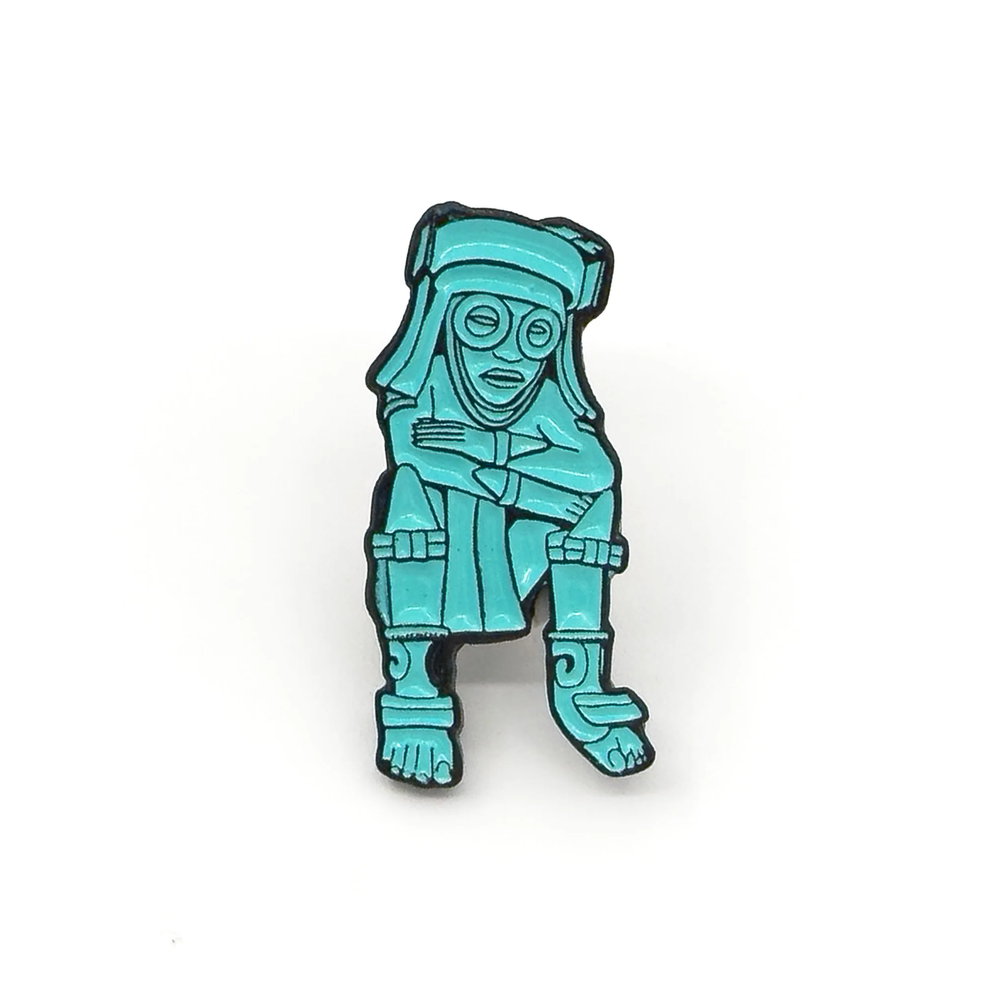 pin personaje anteojeras