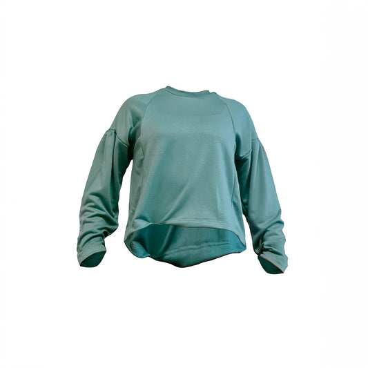 Sudadera ligera turquesa